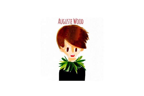 dessin Auguste Wood album